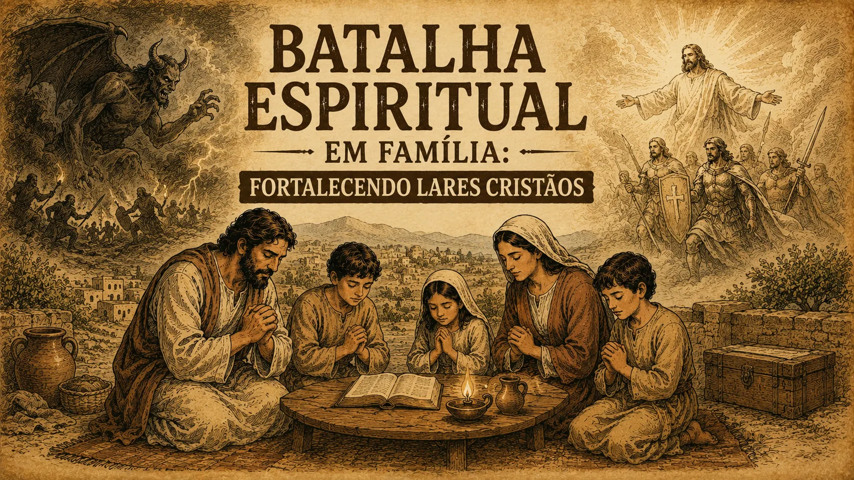 Batalha Espiritual em Família: Fortalecendo Lares Cristãos 1 Batalha Espiritual em Família