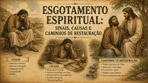 Esgotamento espiritual sinais e restauração